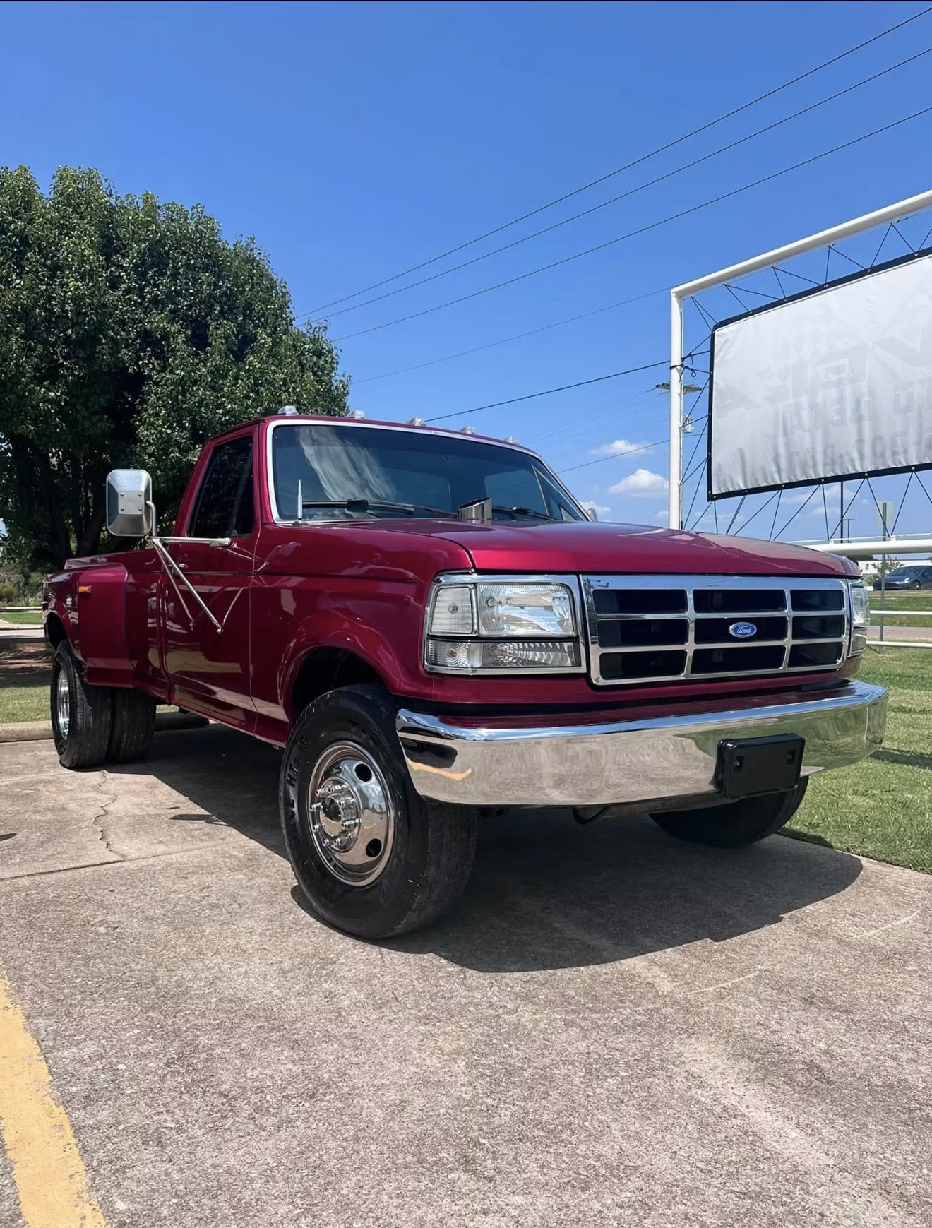 Ford truck after restoration